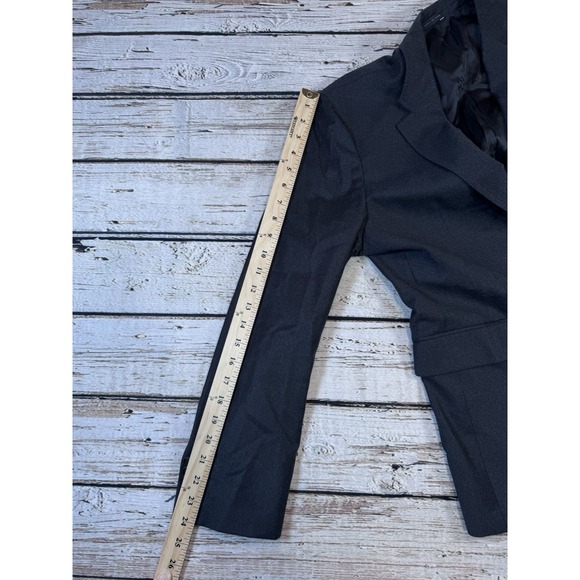 Boss Hugo Boss Blazer Men's 38S Gray Marzotto Wool Sport Coat Jacket 2-Button - Picture 4 of 12